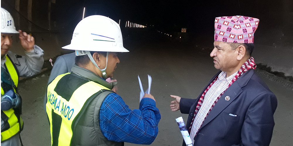 सुरुङमार्गबाट कहिले गुड्छन् गाडी ? यस्तो छ प्रगति 